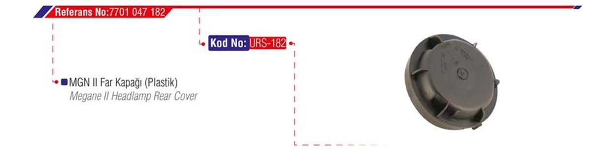 Renault Megane 2 Far Kapağı Plastik 7701047182