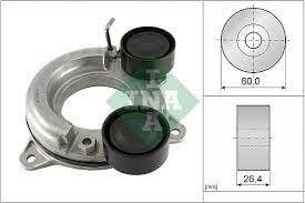 Renault Duster II Clio V Captur II Megane IV Talisman Alternatör Gergi ve... INA
