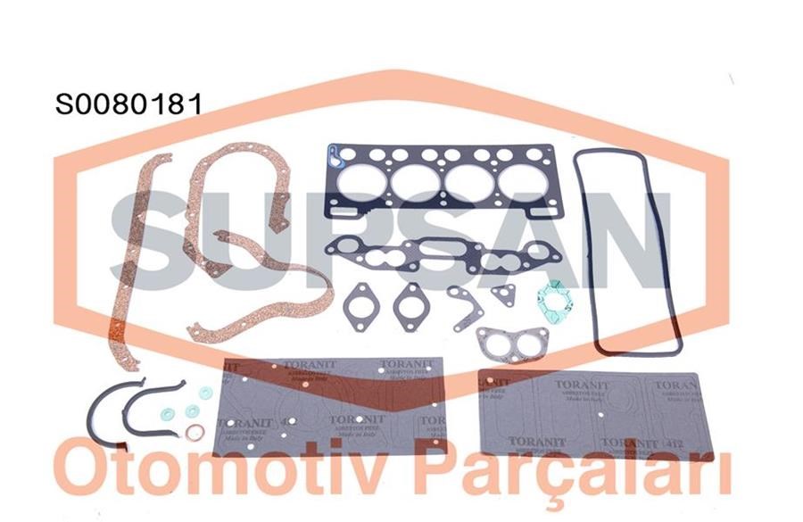 Renault 12 Conta Tam Takım 1300 810.02 - 810.04 - 810.05 SUPSAN