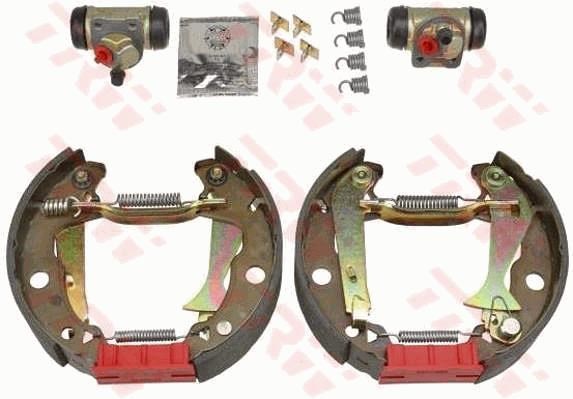 Renault 12 14 18 Fuego Arka Aks Pabuçlu Balata Kiti TRW