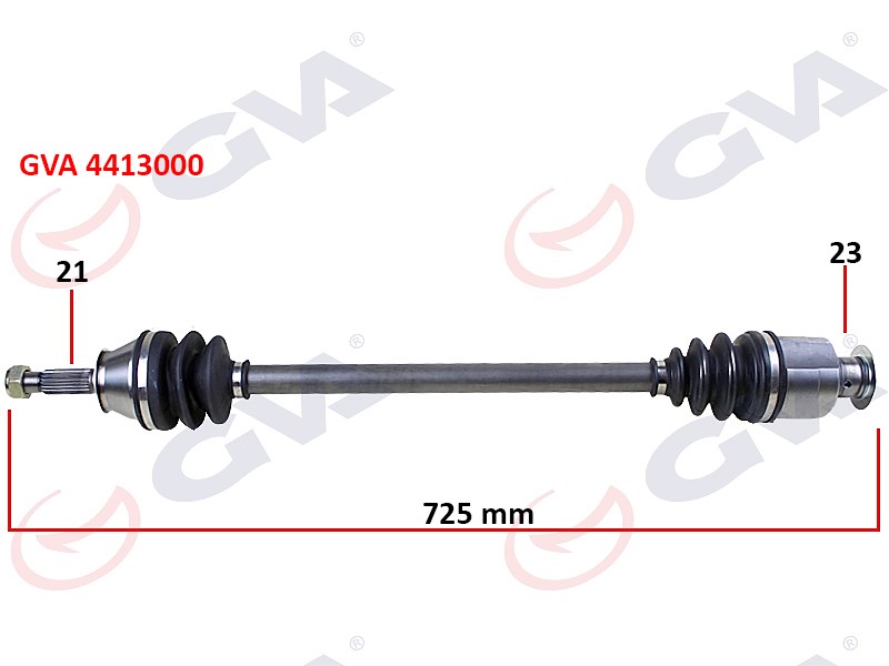 Renault 9/11 Komple Aks Sağ 1.4 GVA
