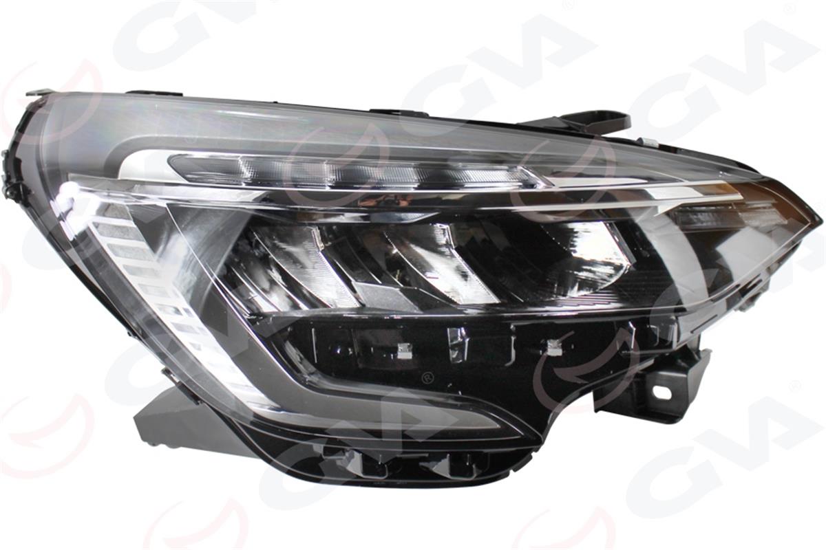 Renault Clio 5 (2019-2023) Ledli Far Sağ Motorlu Krom Çıtalı 260103814R