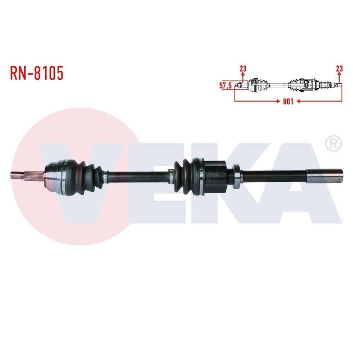 Renault Laguna I Aks Sağ Veka