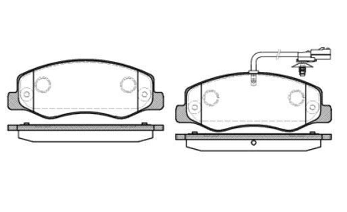 Karsan Jest Arka Çift Teker Master 3 Fren Balatası Brembo 440606011R