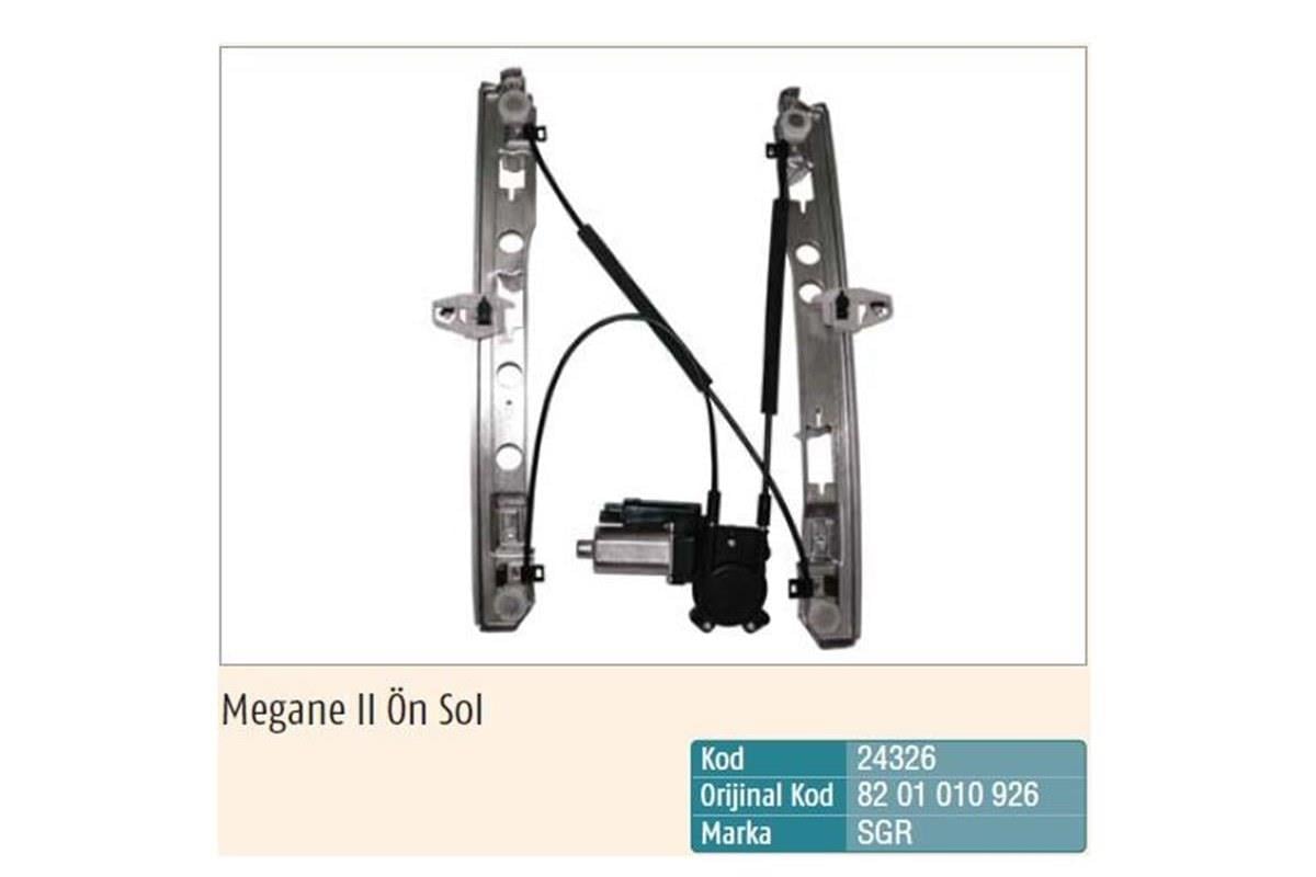 Inwells Renault Megane 2 Sol Ön Cam Kriko (Elektrikli) Vl851530