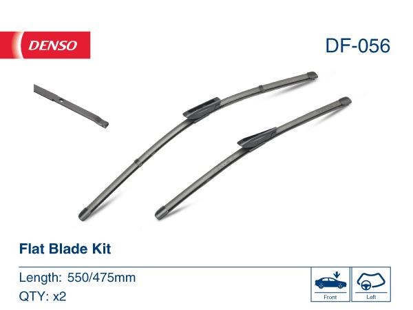 Renault Symbol 3 Dacia Sandero 2 Logan 2 Duster Silecek Takımı Aerotwin Muz Tipi DENSO