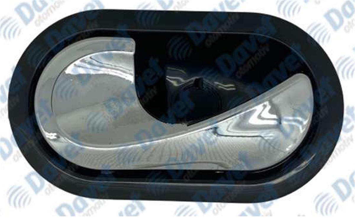 Renault Megane 2 Clio 2 Dacia Logan Sol Krom İç Kapı Açma Kolu Grt