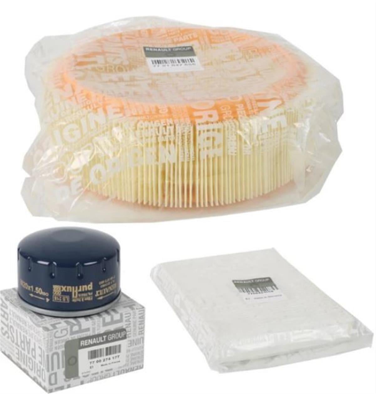 Renault Clio/Symbol 1.4 8V Filtre Bakım Seti