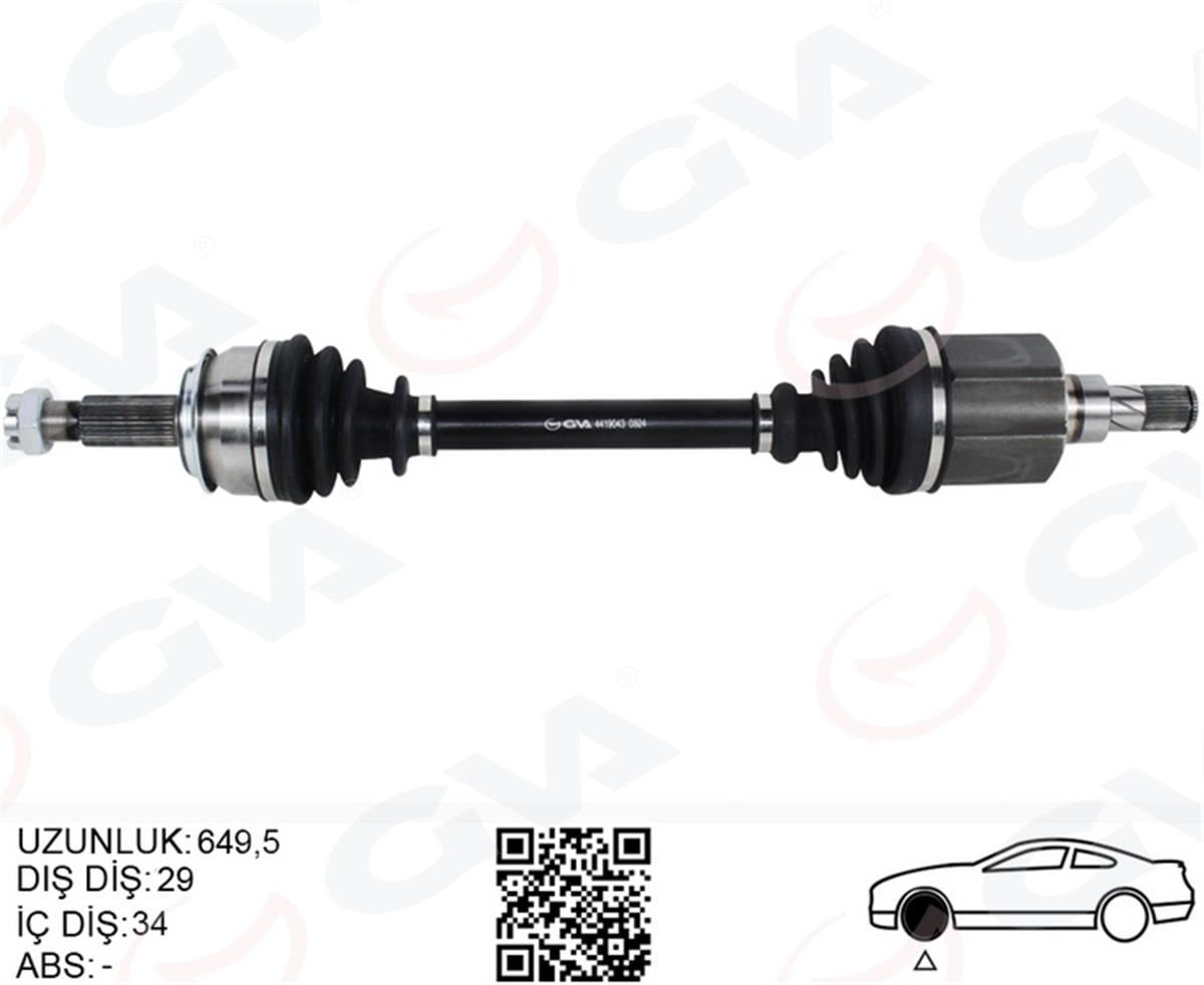 Ön Aks Sol Renault Kadjar 1.5 Dci (2015>) 8201413313-391011681R