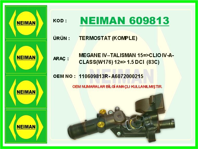 Renault Symbol 3 Megane 4 Clio 4 Captur Duster Dokker Mercedes W176 W246... BESCHER