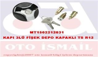 Renault 12 TS Metal Kapı 3'lü Fişek Depo Kapaklı MITA