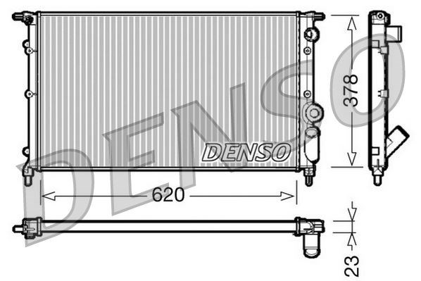 Renault 21 Motor Su Radyatörü DENSO