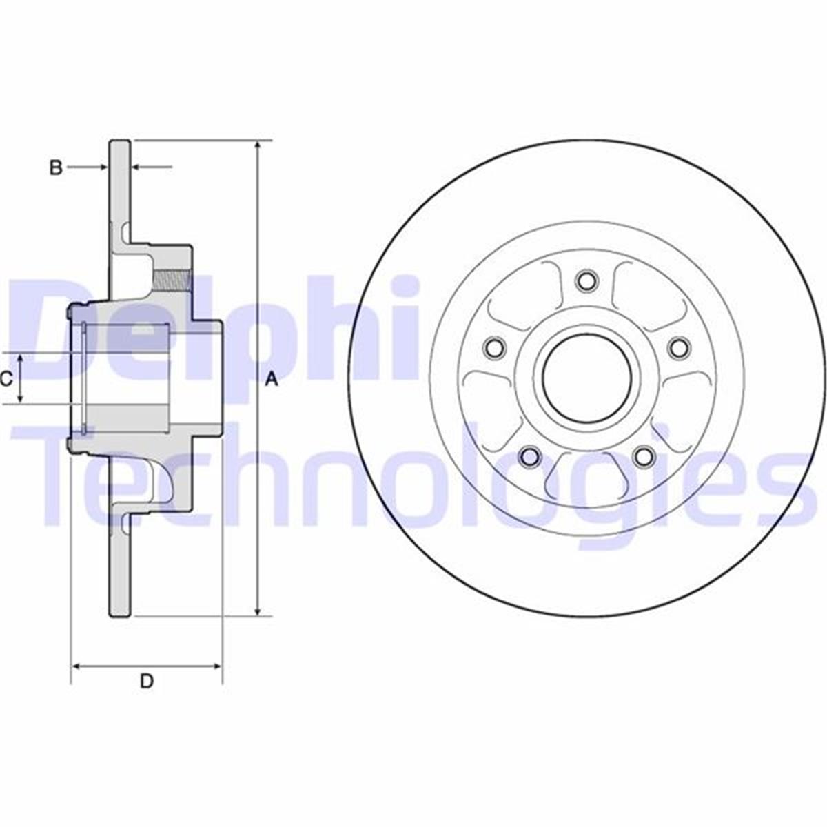 Renault Grand Scenic 3 Scenic 3 Fluence Fren Diski Arka 432020984R-432024048R-40202964
