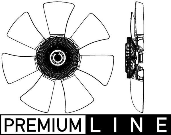 Renault Mascott Fan Motoru MAHLE
