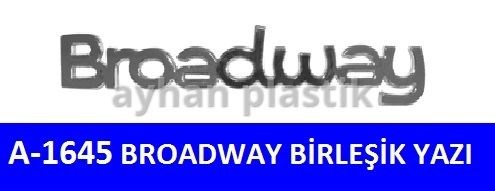 Renault Broadway Arka Yazı Birleşik AYHAN