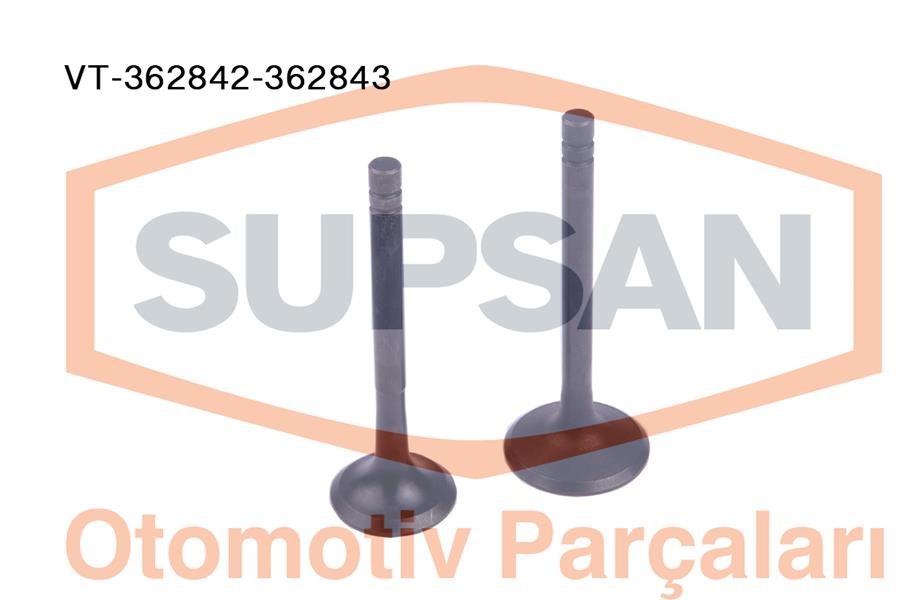 Renault 9 L42 1400 Supap Takımı SUPSAN
