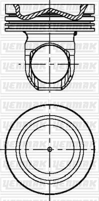 Renault Truck Volvo D 12B Piston Segman Q131.01MM STD YENMAK