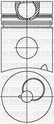 Renault Truck MS 635 T MDS 635.40 Piston Segman Q135.03mm STD YENMAK