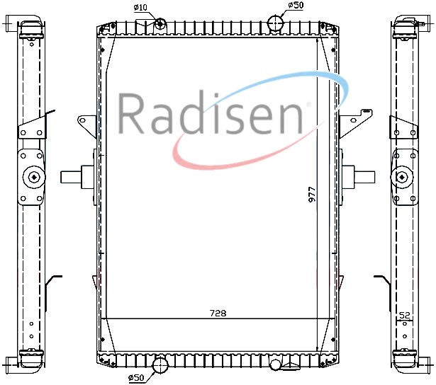 Renault Magnum Radyatör RADISEN