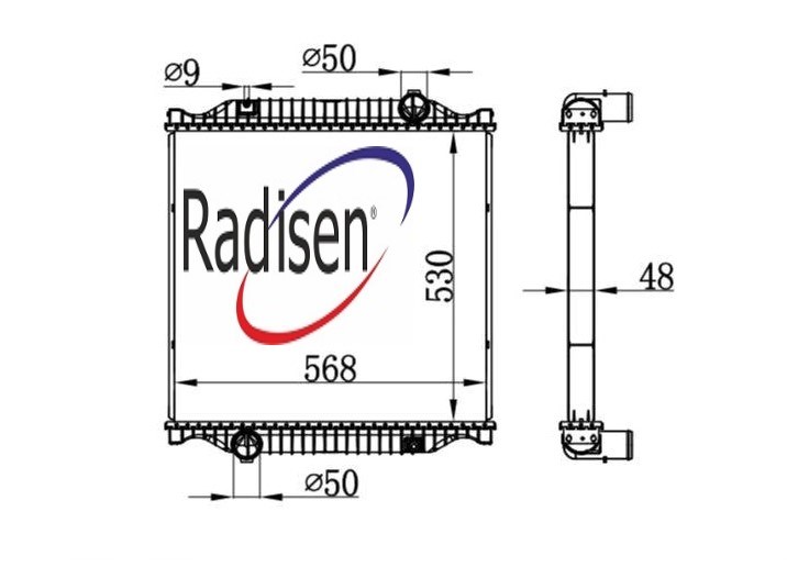 Renault Magnum Radyatör RADISEN