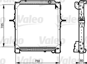 Renault Trucks Premium / Volvo Trucks FE 06 Radyatör VALEO