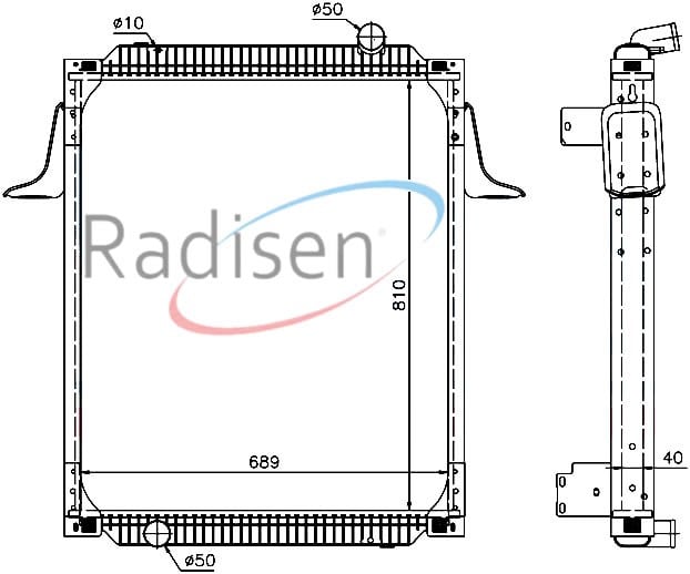 Renault Premium Radyatör RADISEN