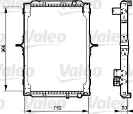Renault Trucks Kerax Radyatör VALEO