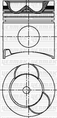 Renault Trucks Piston Segman Q120.0mm STD YENMAK