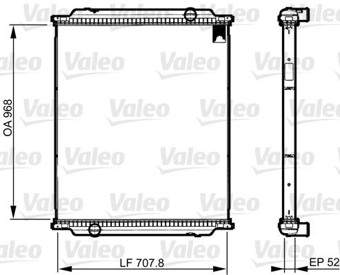 Renault Trucks Premium Radyatör Çerçevesiz VALEO