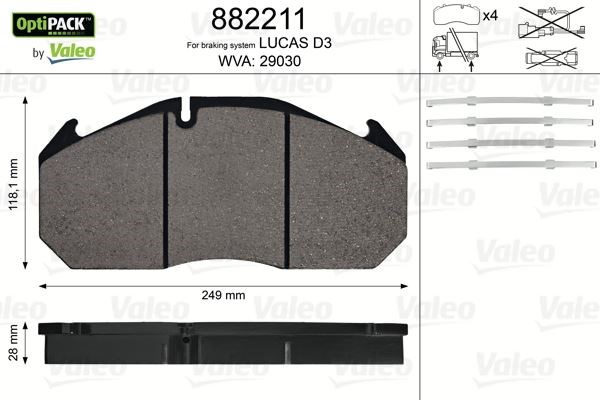 Renault Trucks Magnum Premium Irisbus Heuliez Agora Disk Fren Balatası... VALEO