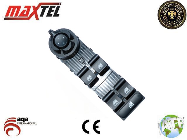 Jeep Renegade Cam Kaldırma Anahtarı 18 Pin Ayna Katlamasız [2014-2020] MAXTEL