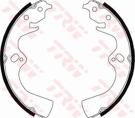 Kia Retona Sportage SUV Arka Aks Pabuçlu Balata Kiti TRW