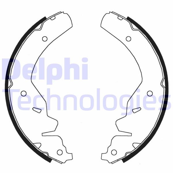 Kia Retona Sportage Arka Fren Pabucu DELPHI