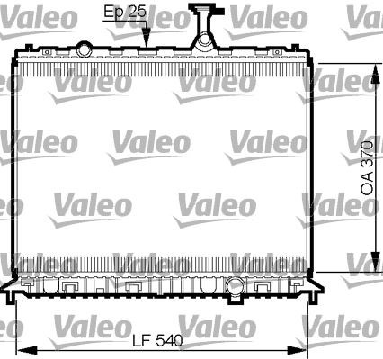 Kia Rio Radyatör VALEO