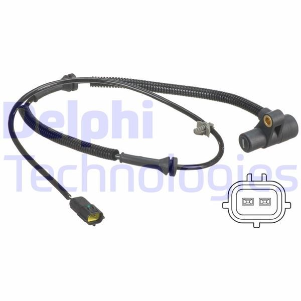 Kia Rio Ön Sol ABS Hız Sensörü DELPHI