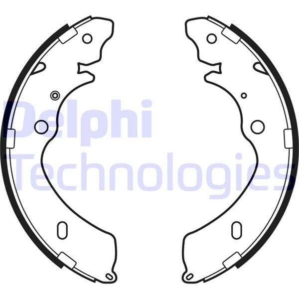Isuzu Rodeo Arka Fren Pabucu DELPHI
