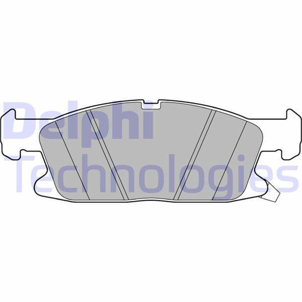 Ford S-Max Fren Balatası Ön DELPHI