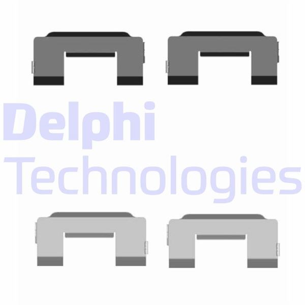 Jaguar S-Type Ön Fren Balata Montaj Takımı DELPHI
