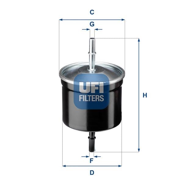 Volvo Yakıt Filtresi [Tırnaklı] UFI