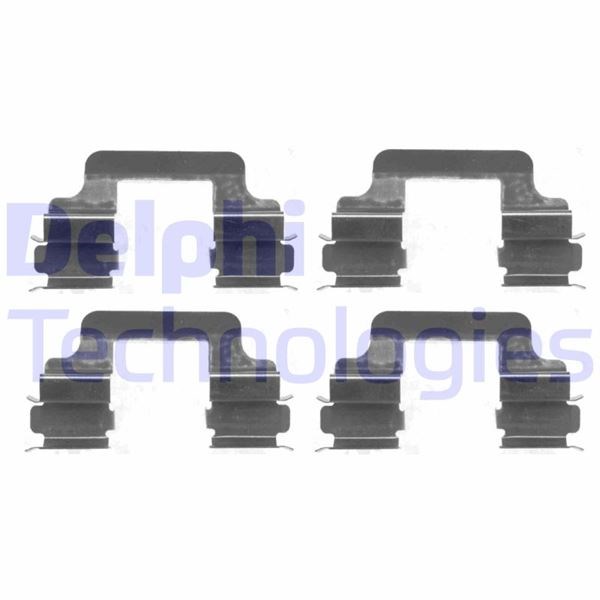 Audi S6 S8 VW Caravelle Multivan Phaeton Transporter Fren Balata Montaj... DELPHI