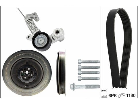 Volvo Alternatör Gergi Rulmanı INA