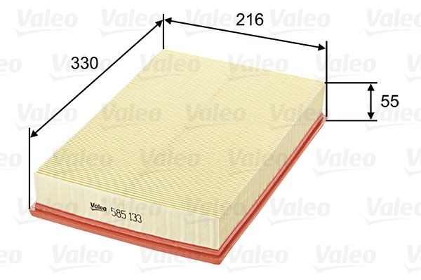Volvo S60 Hava Filtresi Süngerli VALEO