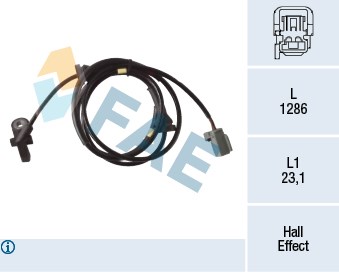 Volvo S60 Arka Sol ABS Sensörü FAE