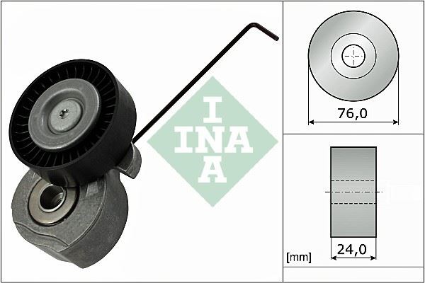 Volvo S60 Alternatör Gergi Kolu INA