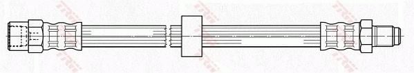 Volvo S60 XC70 S70 S80 Arka Fren Hortumu TRW