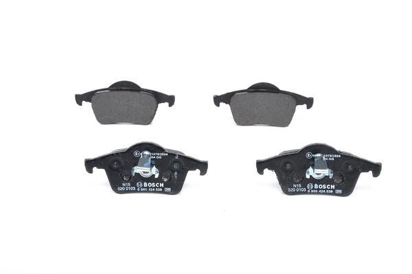 Volvo S60 S80 V70 XC70 S70 Arka Fren Balatası BOSCH