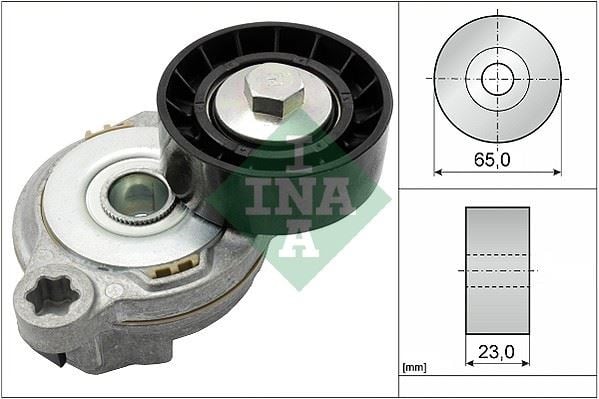 Volvo S60 II Alternatör Gergi Rulmanı Kütüklü INA