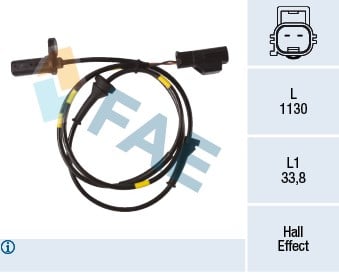 Volvo S60 Ön Sağ ABS Sensörü FAE