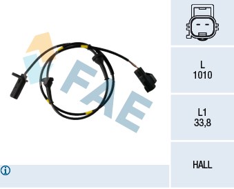 Volvo S60 Ön Sol ABS Hız Sensörü FAE