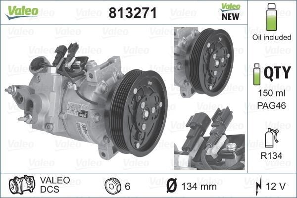 Volvo S80 Klima Kompresörü VALEO